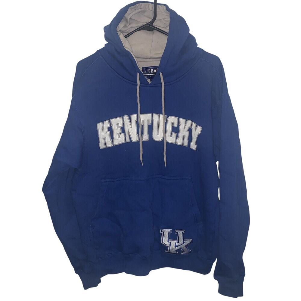 University Kentucky Wildcats UK Embroidered Team Edition Apparel Hoodie Jacket S